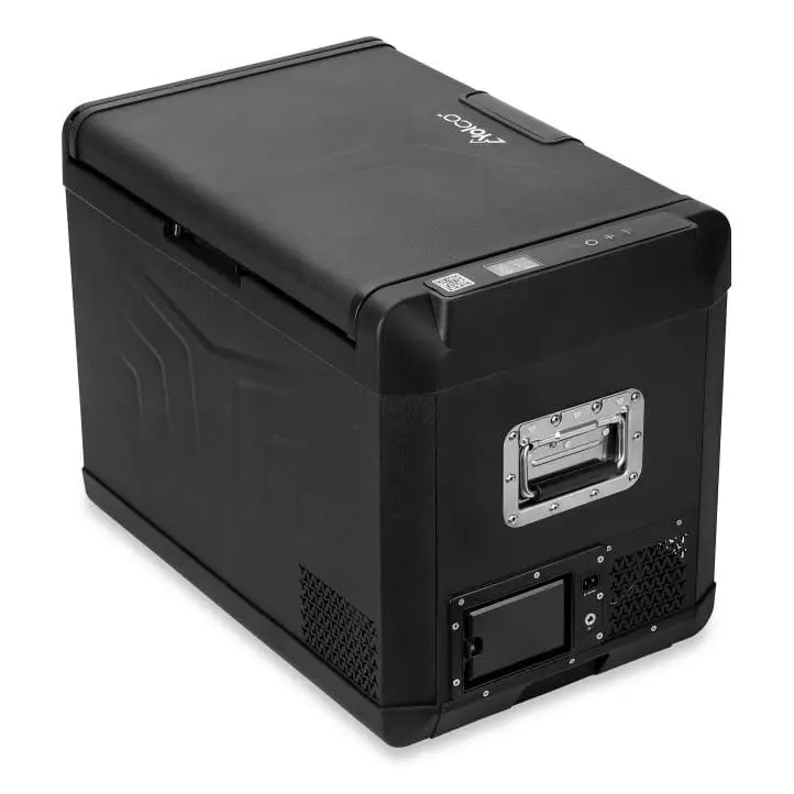 Lodówka Yolco GCX47 47l Gniazdo akumulatora Funkcja antyskroplinowa Aplikacja Bluetooth Czarny