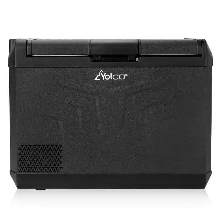 Lodówka Yolco GCX47 47l Gniazdo akumulatora Funkcja antyskroplinowa Aplikacja Bluetooth Czarny