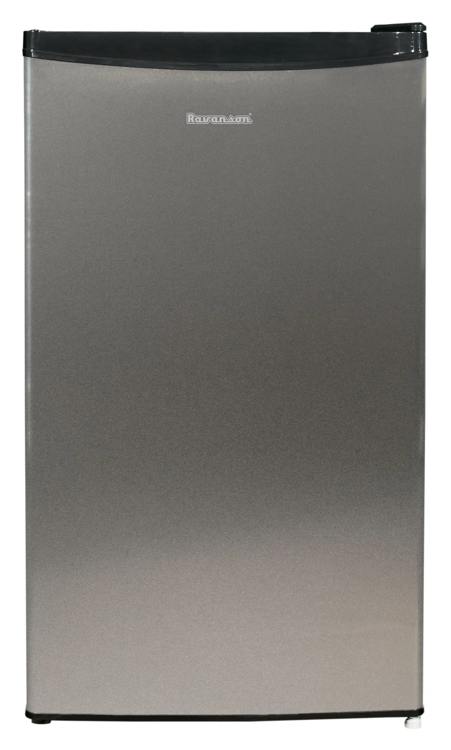 Lodówka Ravanson LKK-90ES 83cm Srebrno-czarny