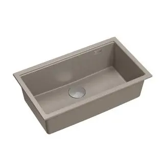 Quadron LOGAN 110 HQD7644U4_BS_U Granitowy Soft taupe/Stal szlachetna - TRZECI -55%, ALBO 5-TY ZA 1ZŁ - Kup na Raty - RRSO 0%