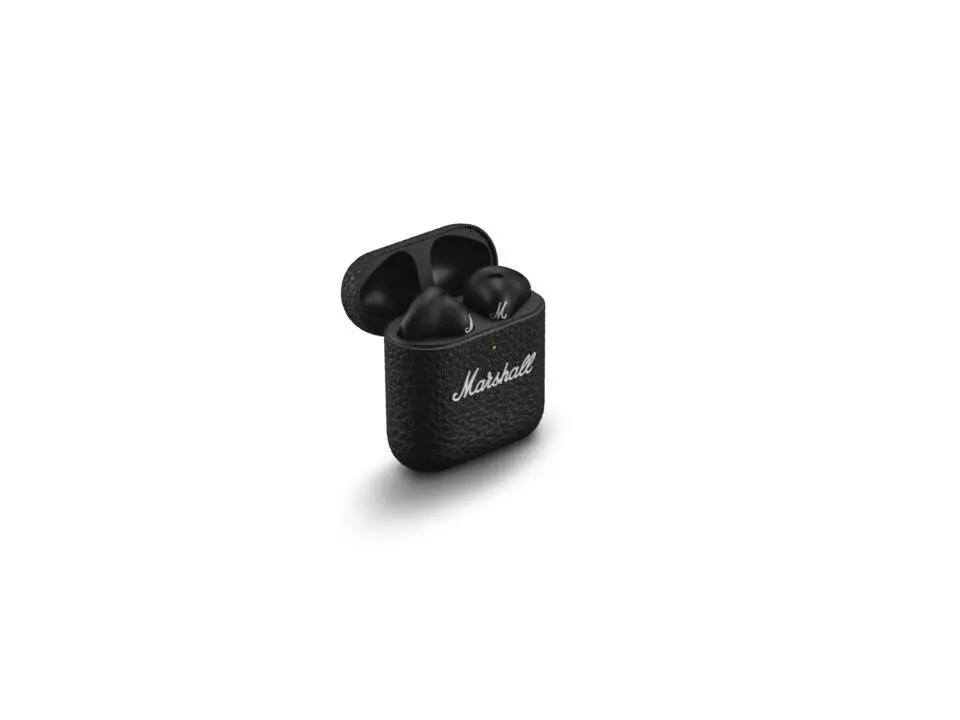 Słuchawki bezprzewodowe Marshall Minor IV Black Douszne Bluetooth 5.3 Czarny