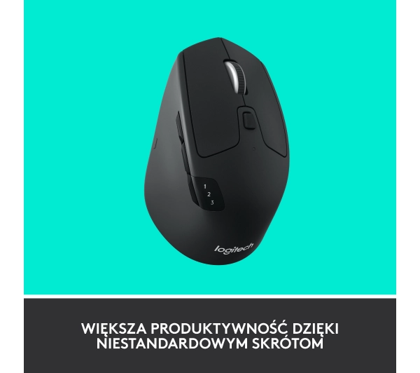 Logitech M720 Triathlon Czarny