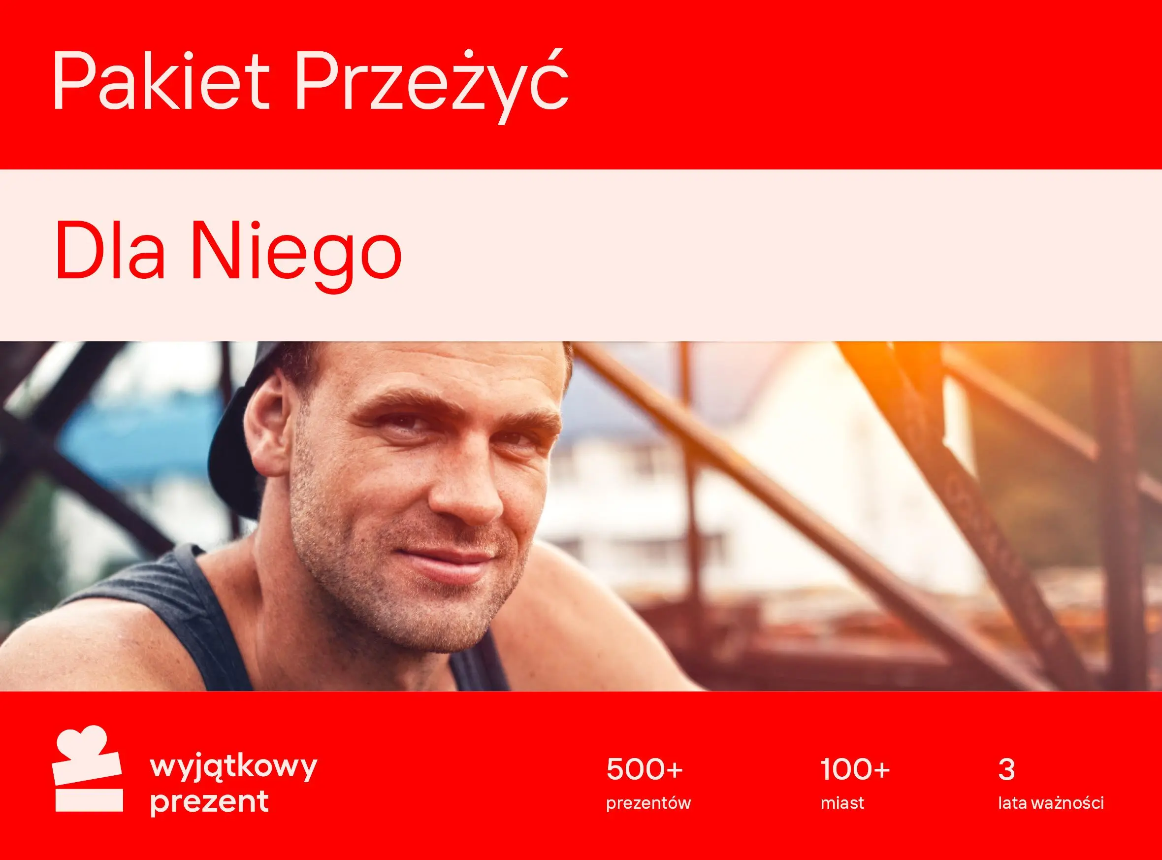 Karta Podarunkowa Pakiet Przeżyć Dla Niego [Bon Agencyjny]