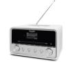 Radioodbiornik TechniSat DigitRadio 586 Radio FM DAB+ Internetowe Bluetooth Biało-srebrny
