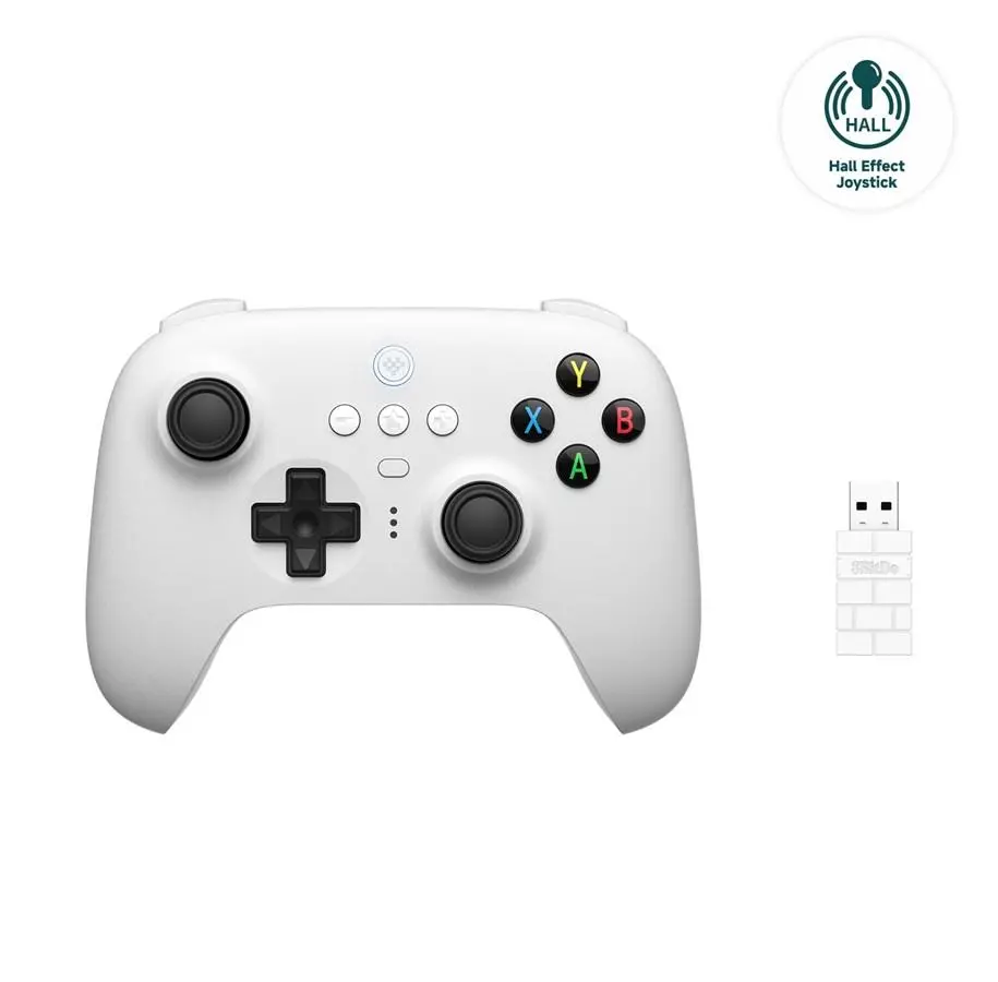 фото Геймпад 8BitDo Ultimate 2.4G Wireless Hall Effect White