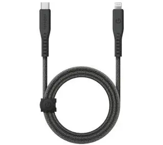 Energea Flow USB-C - Lightning C94 MFI 1.5m 60W 3A PD Fast Charge Czarny