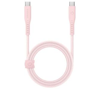 Kabel Energea Flow USB-C - USB-C 1,5m 240W 5A PD Fast Charge Różowy