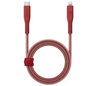 Energea Flow USB-C - Lightning C94 MFI 1,5m 60W 3A PD Fast Charge Czerwony