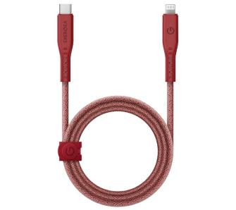 Kabel Energea Flow USB-C - Lightning C94 MFI 1,5m 60W 3A PD Fast Charge Czerwony