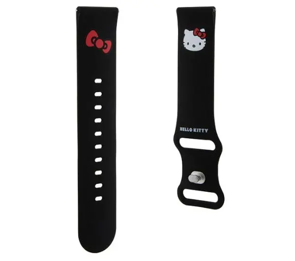 Hello Kitty Uniwersalny Silicone Kitty Head 22mm Czarny