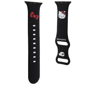 Hello Kitty do Watch 38/40/41mm strap Silicone Kitty Head Czarny
