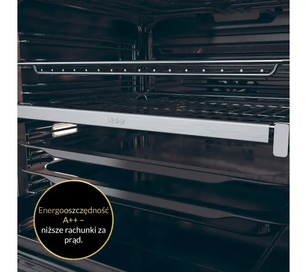 Haier ID Series 4 H6 ID48C5YTB Funkcje AI Termoobieg AirFry Termosonda Zdalne sterowanie Czarny - TRZECI -55%, ALBO 5-TY ZA 1ZŁ - Kup na Raty - RRSO 0%