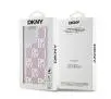 Etui DKNY Hardcase Liquid Glitter Multilogo do iPhone 15 Pro Max Różowy