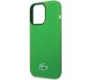 Etui Lacoste LCHMP15XSLON Hardcase Silicone MagSafe do iPhone 15 Pro Max Zielony