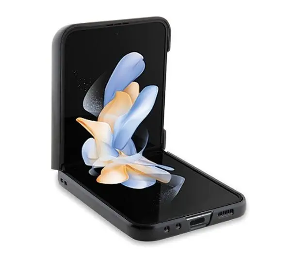 Lacoste LCHCZF5PVCK Hardcase Iconic Petit Pique do Samsung Galaxy Z Flip5 Czarny - TRZECI -55%, ALBO 5-TY ZA 1ZŁ