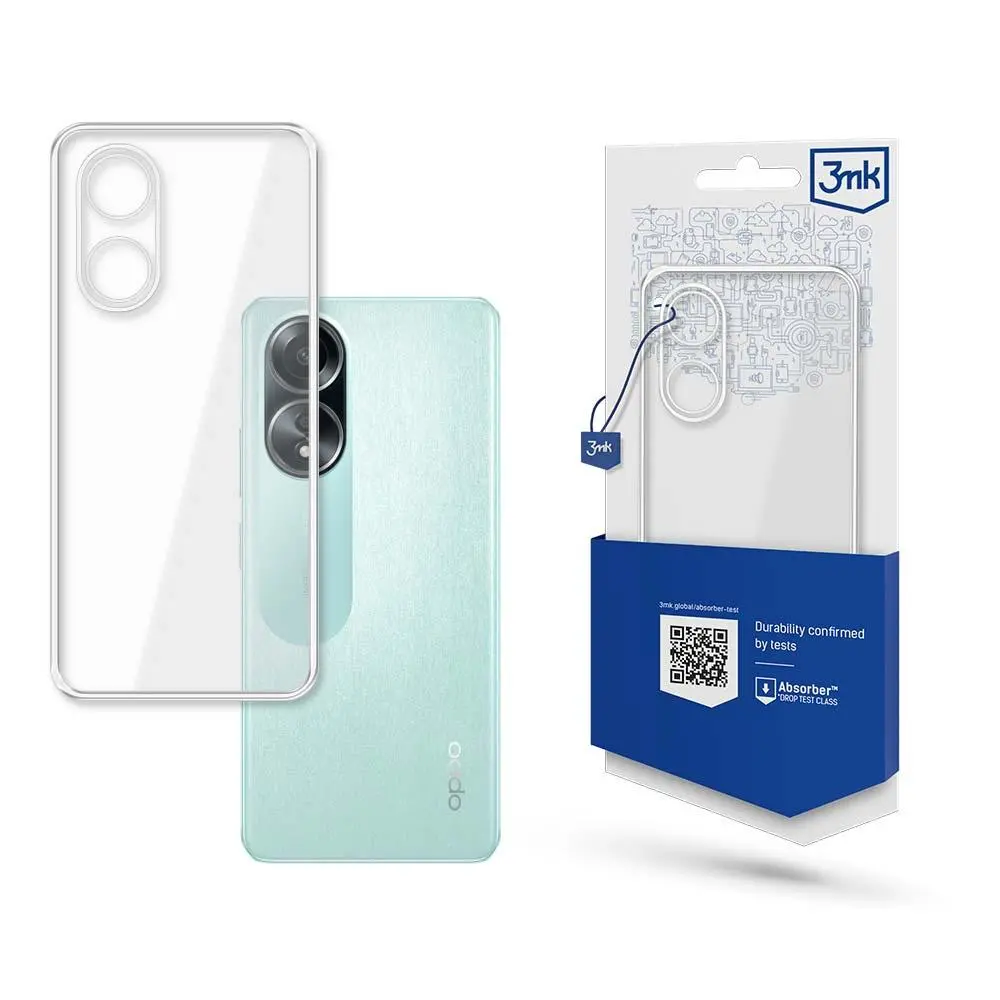 Etui 3mk Clear Case do OPPO A58 4G Przezroczysty