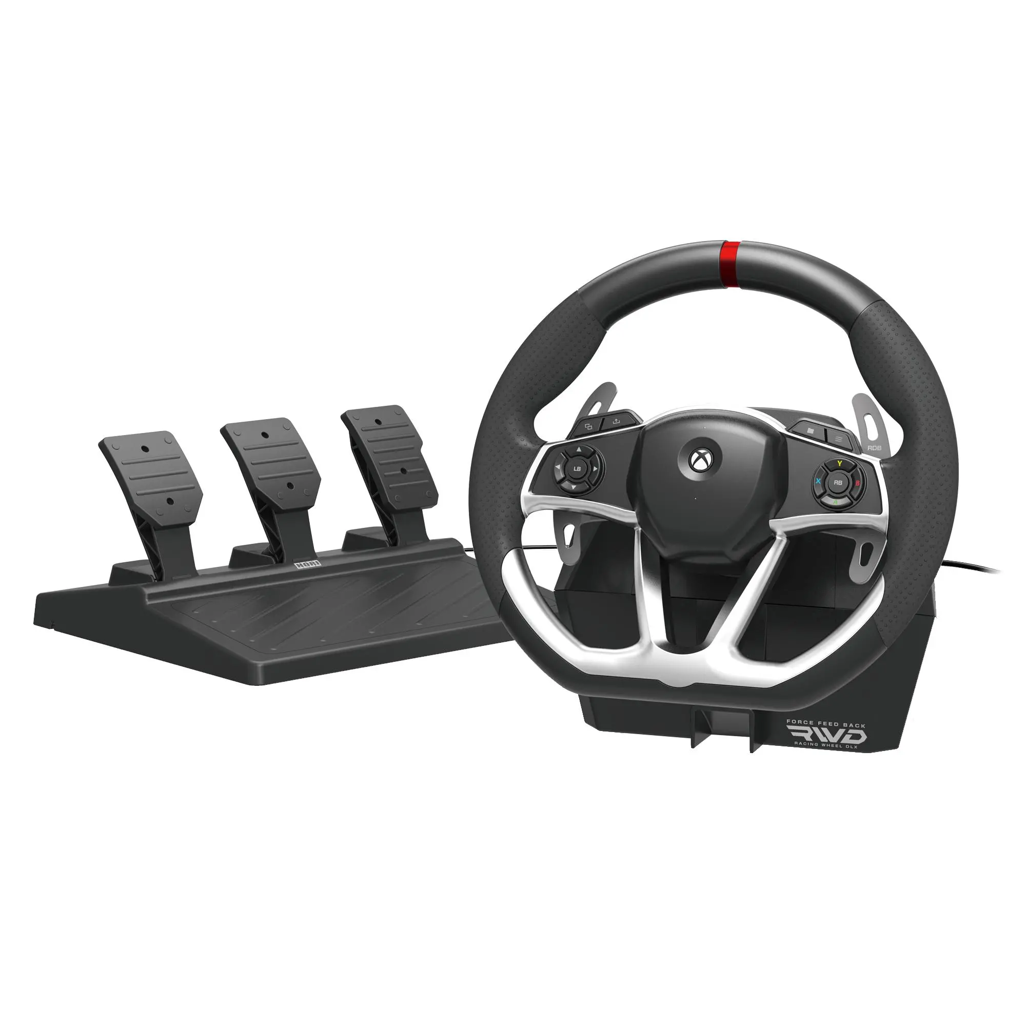Kierownica Hori Force Feedback Racing Wheel DLX z pedałami do Xbox