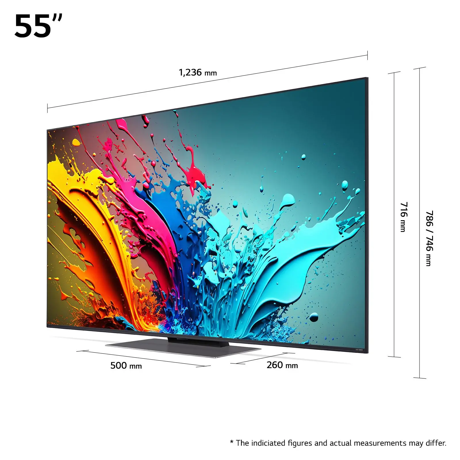 Telewizor LG 55QNED87T6B 55" QNED 4K 120Hz webOS HDMI 2.1 DVB-T2