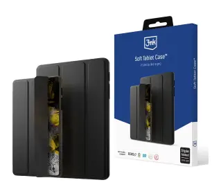 3mk Soft Tablet Case do iPad Pro 13" 7 gen. 2024 Czarny