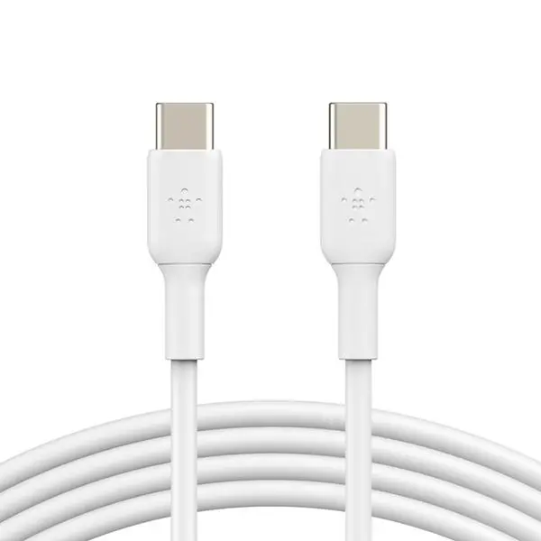Kabel telefoniczny Belkin USB-C do USB-C 2.0 PowerDelivery 2szt 1m Biały