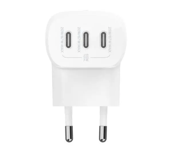 Belkin 3x USB-C PowerDelivery 3.1 67W + kabel USB-C