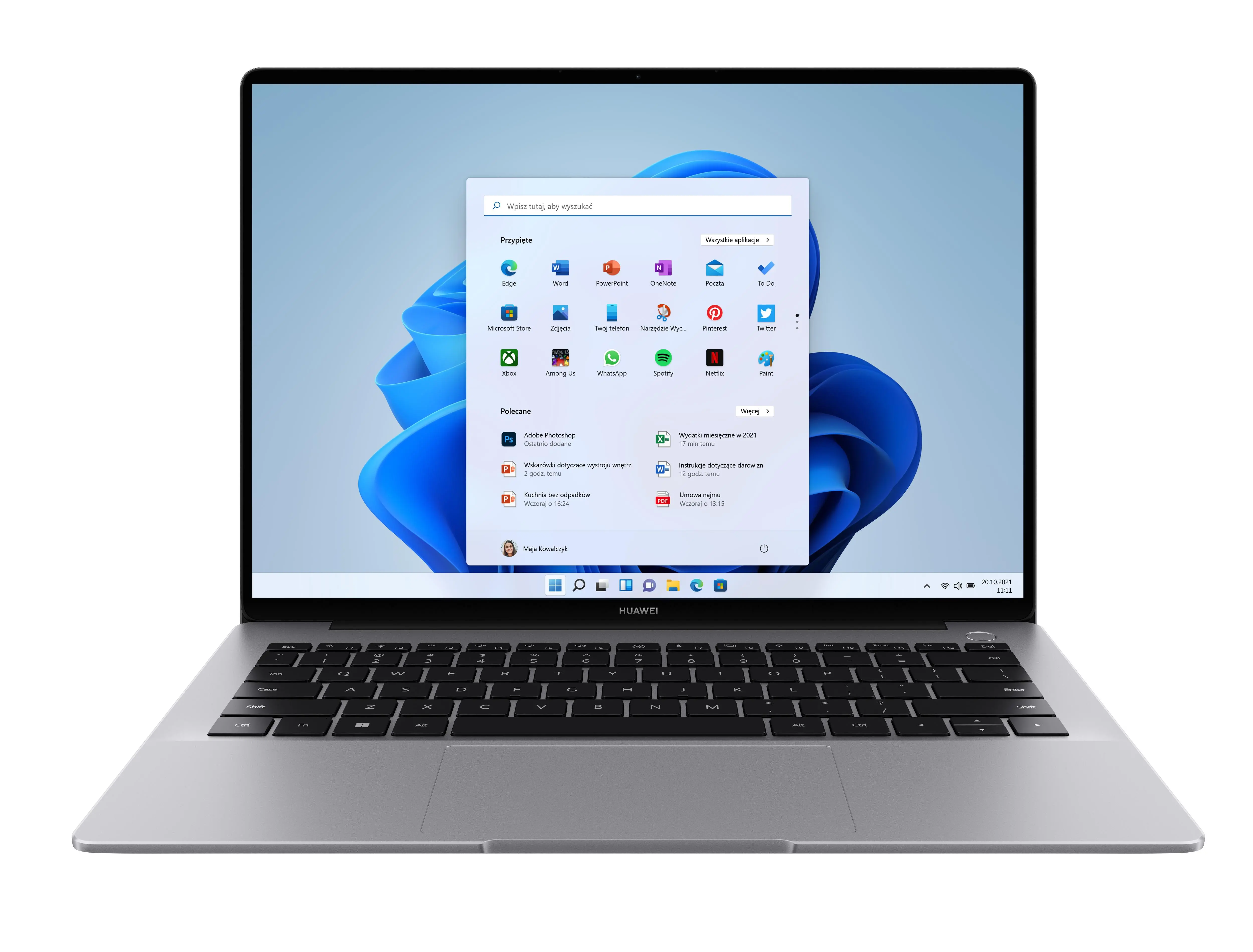 Laptop ultrabook Huawei MateBook 14 2024 OLED 14,2" Ultra 5 125H 16GB RAM 512GB Dysk SSD Win11 Szary