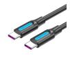 Kabel Vention COTBG 100W PVC USB-C 2.0 1,5m Czarny