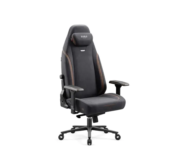 Diablo Chairs X-Eye 2.0 Normal Gamingowy do 140kg Tkanina Czarny - Kup na Raty - RRSO 0%