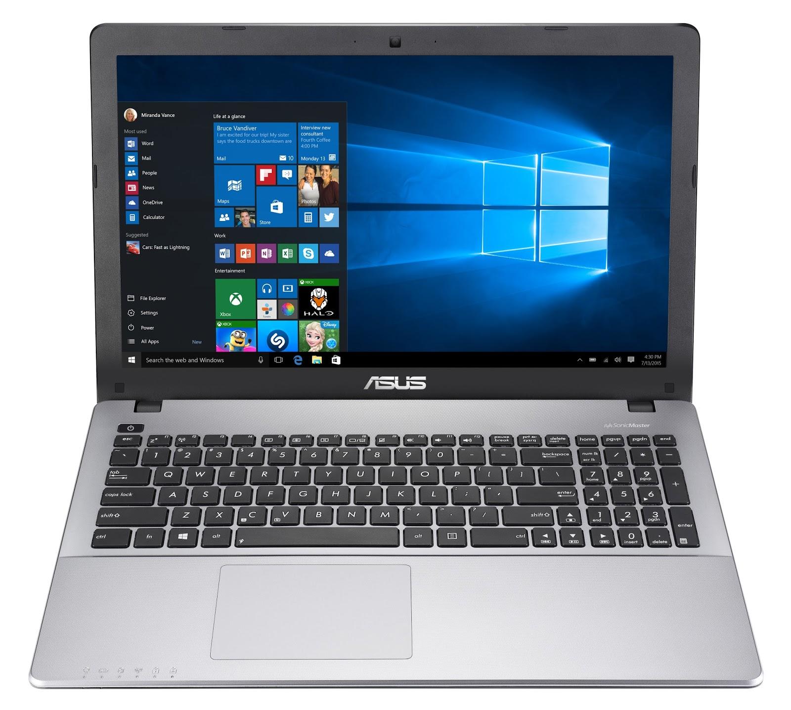 ASUS X550ZE 15,6" FX-7500 4GB RAM 500GB Dysk Win10