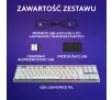 Klawiatura mechaniczna Logitech G515 LIGHTSPEED TKL Biały