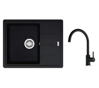 Franke Basis BFG 611-62 Onyx + bateria Lina XL Onyx - Kup na Raty - RRSO 0%