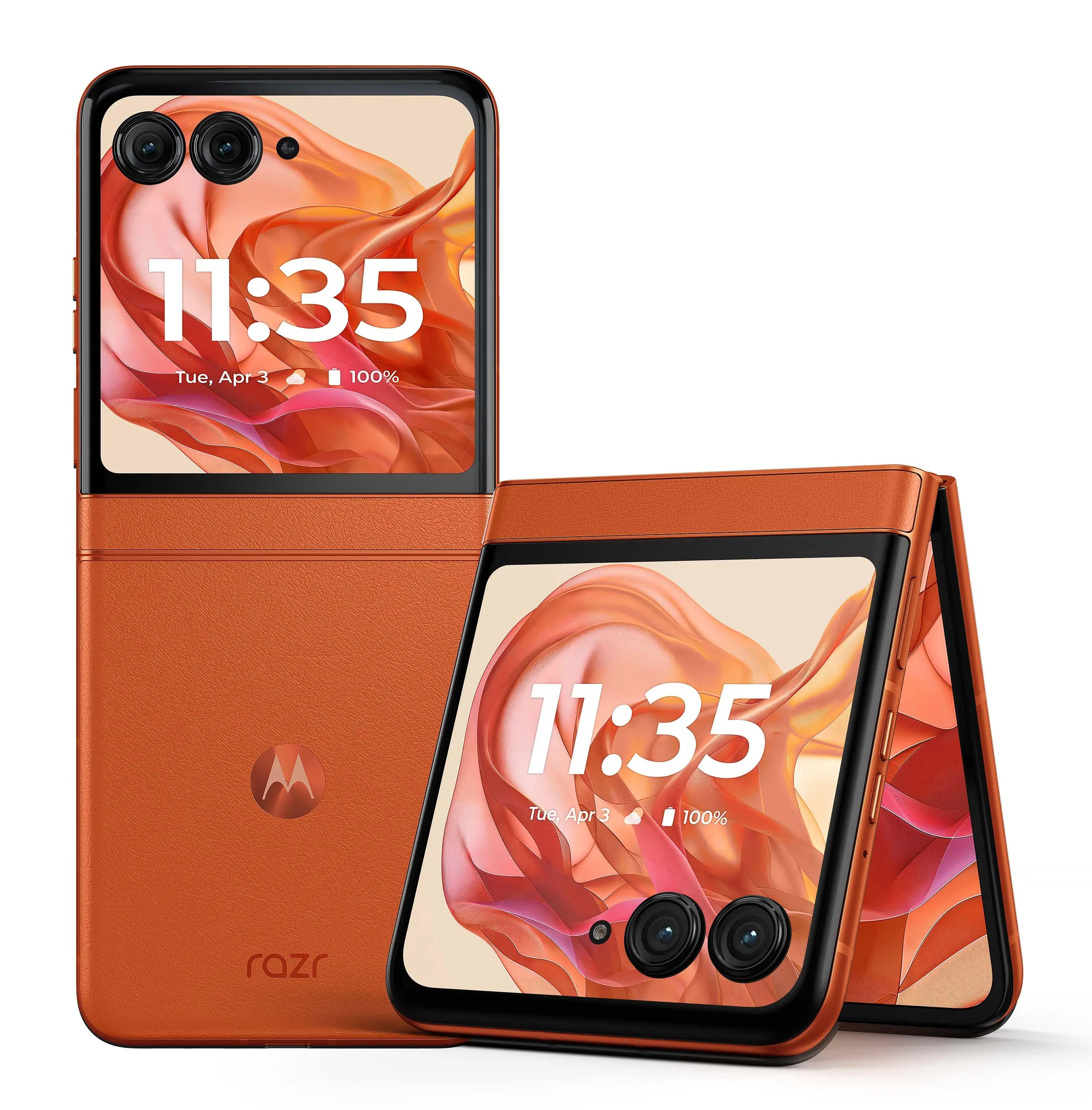 Smartfon Motorola razr 50 8/256GB Funkcje AI 6,9" 120Hz 50Mpix Pomarańczowy