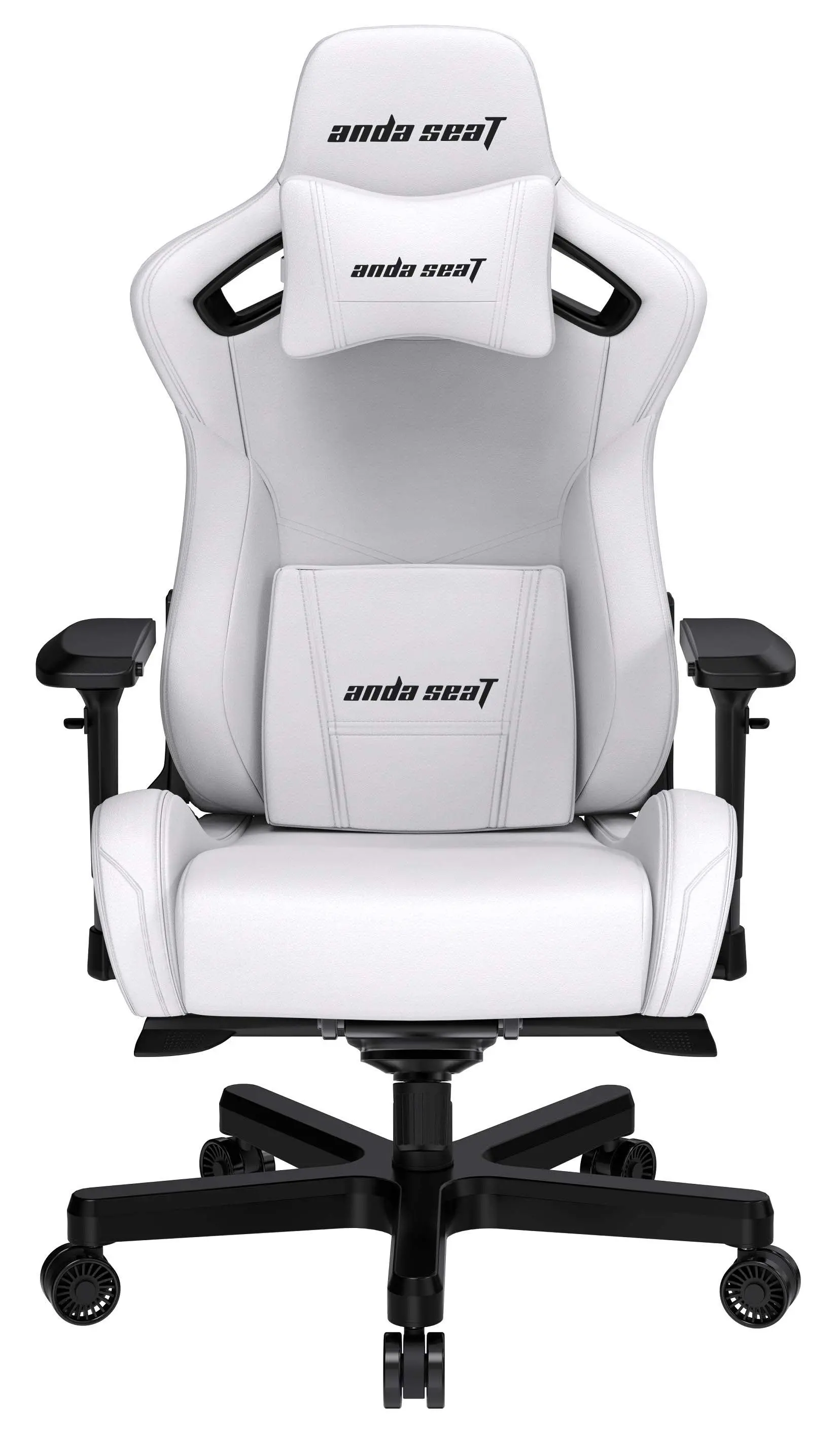 Fotel Anda Seat Kaiser 2 XL Gamingowy do 200kg Skóra ECO Biały
