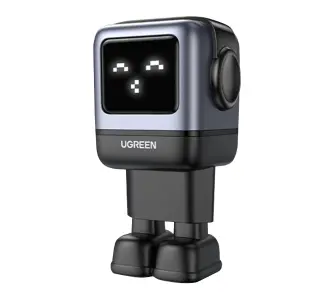 Ładowarka sieciowa UGREEN 25685B Nexode RG Robot GaN 2x USB-C + USB 65W Czarny