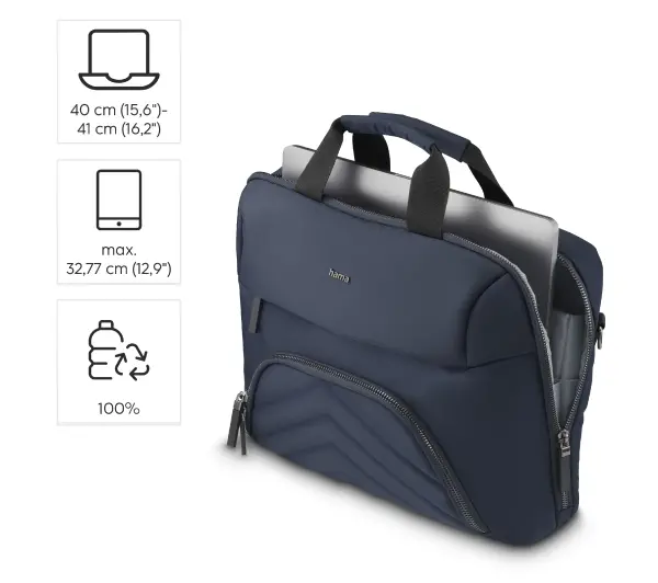 Hama Premium Lightweight 15,6-16,2'' Granatowy