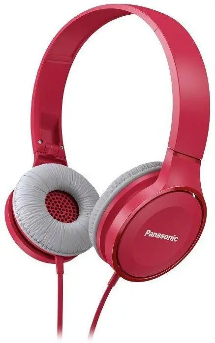 Słuchawki przewodowe Panasonic RP-HF100E-P Nauszne Różowy
