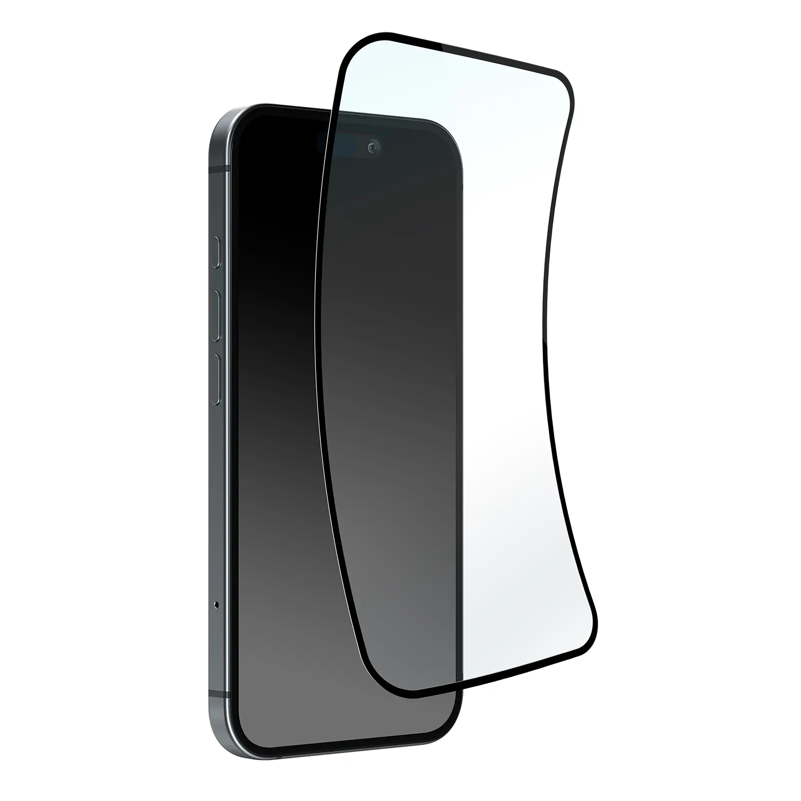 Szkło hartowane Puro Mate Ultra Tough D3O Clear MagSafe do iPhone 15 Pro Przezroczysty