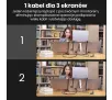 Monitor Extralink Triple Screen S680 14" Full HD IPS do laptopa