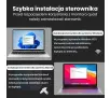 Monitor Extralink Triple Screen S680 14" Full HD IPS do laptopa