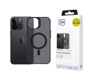 3mk Smoke MagCase do iPhone 14 Pro Czarny