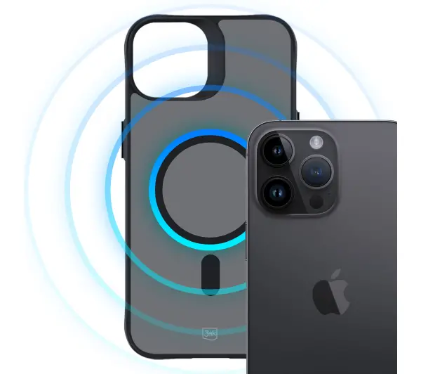 3mk Smoke MagCase do iPhone 14 Pro Czarny