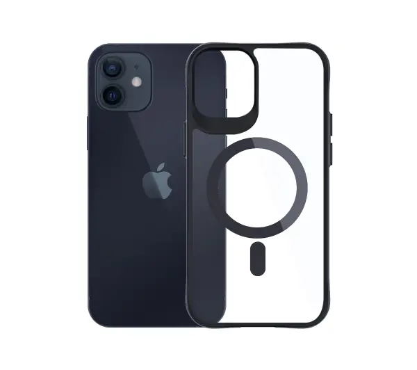 3mk Satin Armor MagCase do iPhone 12/12 Pro Czarny