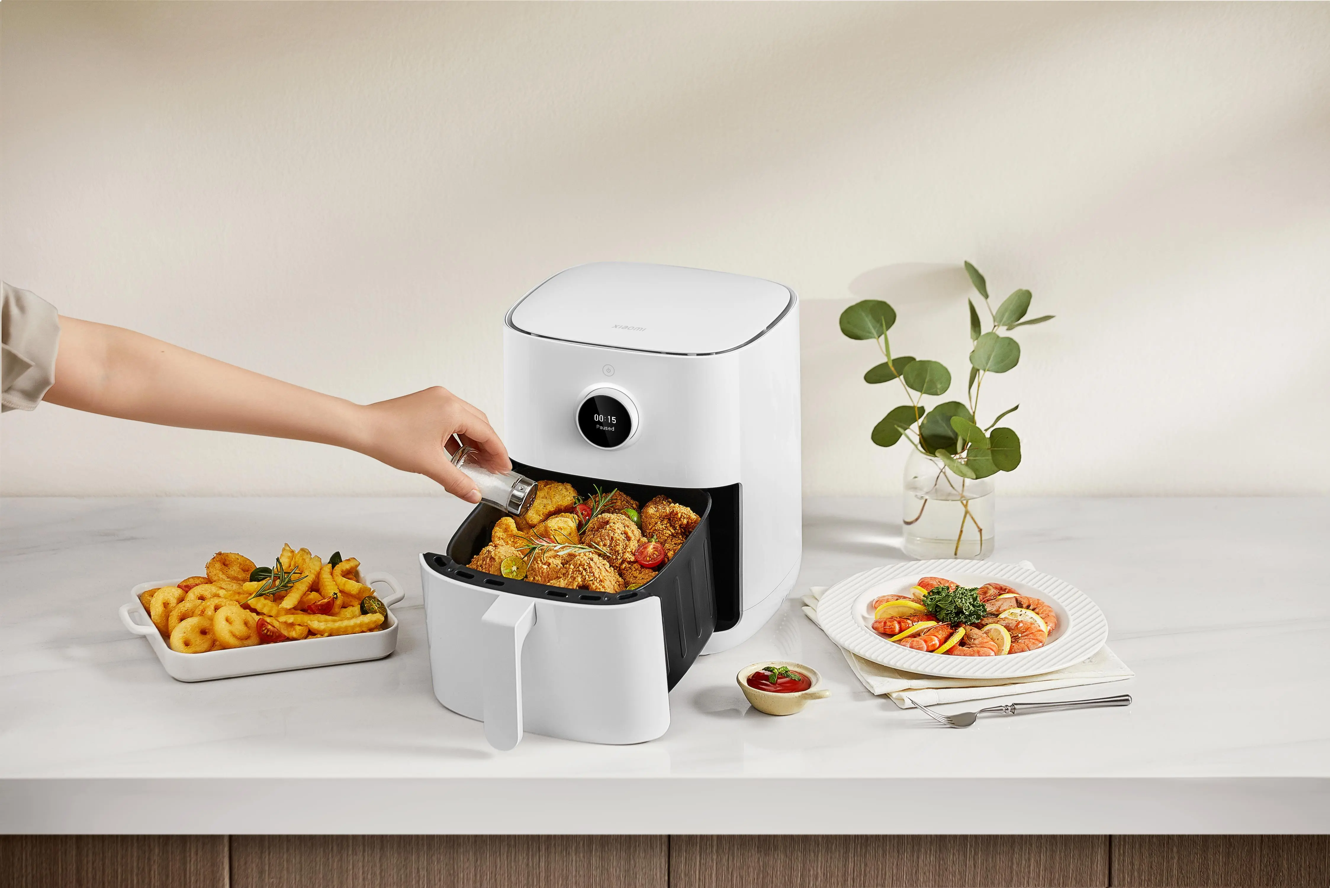Air fryer Xiaomi Mi Smart 1500W 4,5l Aplikacja mobilna