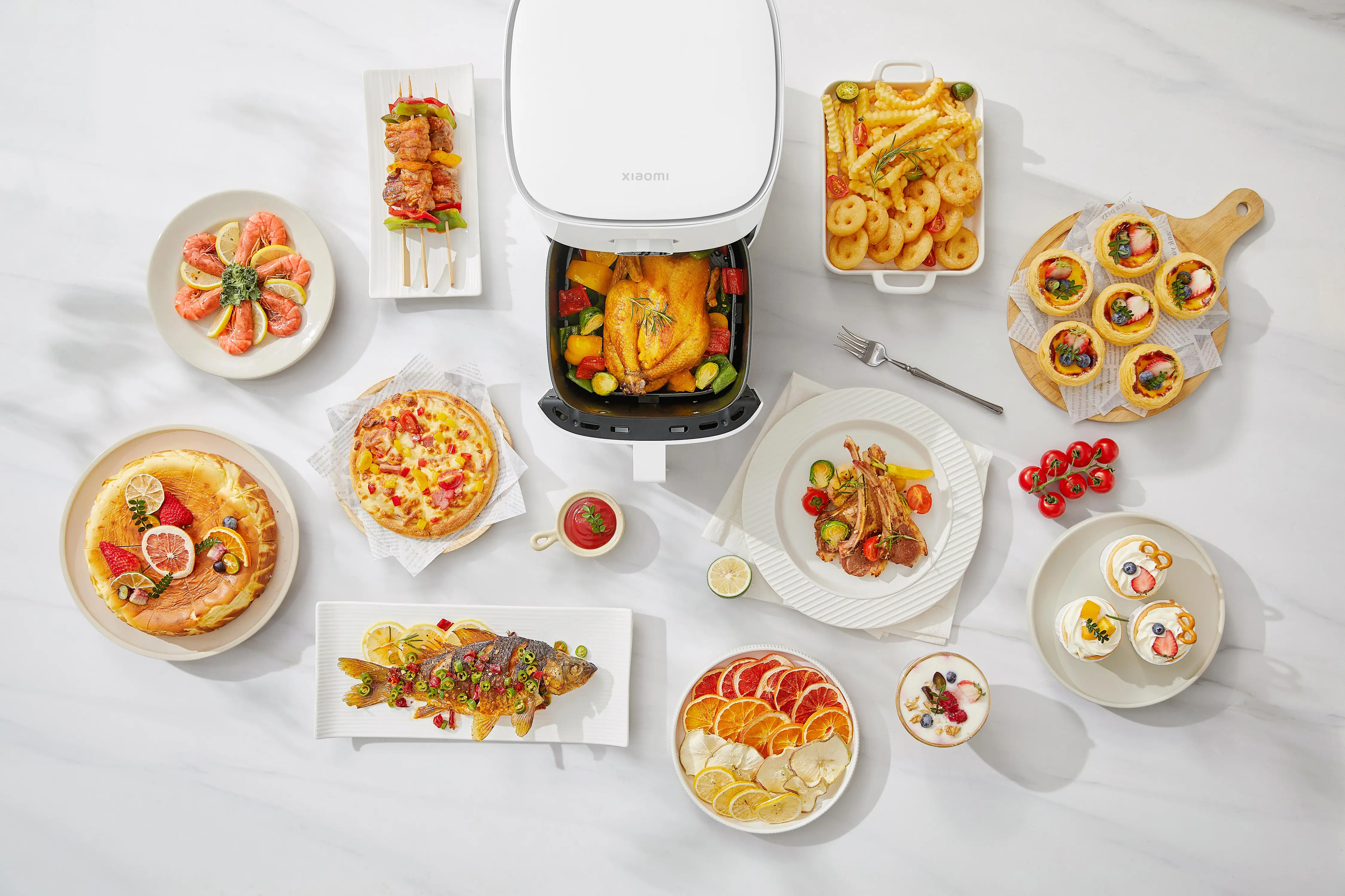 Air fryer Xiaomi Mi Smart 1500W 4,5l Aplikacja mobilna