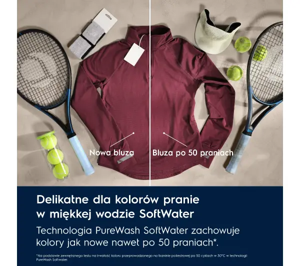 Electrolux 900 PureWash EW9F5417WCP Funkcje AI 10kg 1400obr/min Zdalne sterowanie - TRZECI -55%, ALBO 5-TY ZA 1ZŁ - Kup na Raty - RRSO 0%