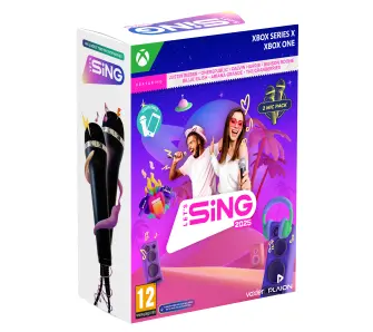 Let's Sing 2025 + 2 mikrofony Gra na Xbox One (Kompatybilna z Xbox Series X)