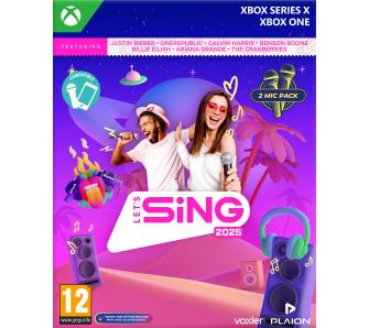Let's Sing 2025 + 2 mikrofony Gra na Xbox One (Kompatybilna z Xbox Series X)