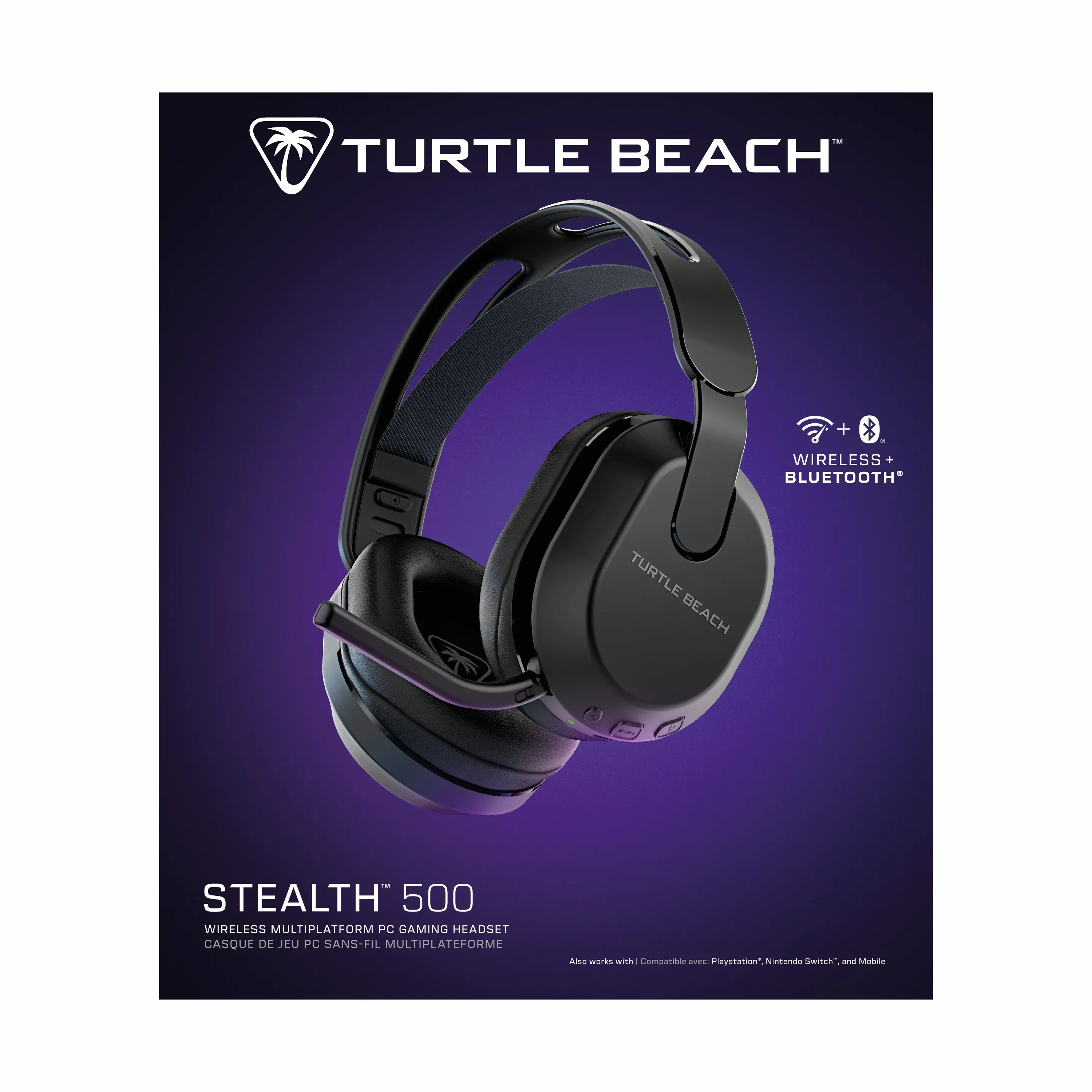 фото Навушники з мікрофоном Turtle Beach Stealth 500 PC Black (226420)