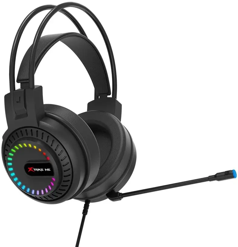 Słuchawki bezprzewodowe z mikrofonem Xtrike Me HP-318 Nauszne Czarny