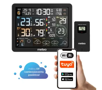 Stacja pogody Meteo SP400 (WIFI)